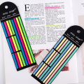 160 Sheets Transparent Sticky Notes Self-Adhesive Reading Annotation for Books Notepad Bookmarks posted it Memo Pad Index Tabs. 