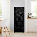 Luxury Black Fridge Stickers 3d, Waterproof, Self-adhesive by Smart Art. 