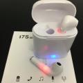 I7s TWS White Wireless Earbuds with Charging Dock (Original) LIMITED TIME OFFER. 