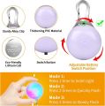 morpilot Dog Cat Collar Light, 6PCS Colorful Clip-On Dog Lights for Collars Waterproof Safety Pet Light for Night Walking with 3 Flashing Modes. 