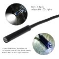 3-In-1 Industrial Endoscope Borescope Inspection Camera Built-in 6 LEDs IP67 Waterproof USB Type-C Endoscope for Android Smartphones/PC(1M 7Mm). 