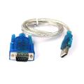 USB TO RS232 DB9 Serial COM Convertor Adapter Support PLC. 