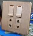 Electric China Fitting Sheet China Switch Board  Hero Metal Series. 