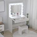 Modern Dressing Table With Mirror Bedroom Furniture Vanity Mirror Dressing Table With Drawer. 