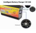 12v 20amp universal car battery charger ups battery charger bike batter charger. 