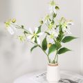 DIY Wreath Wedding Home Realistic Room Fake Flowers Bouquet Flame Lilies. 