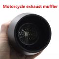 M4 MATT BLACK EXHAUST FOR MOTORCYCLE, HEAVY BIKES, BIKE WITH DB KILLER. 