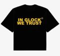 NG T Shirt Mens Harajuku Hip Hop in Glock We Trust Graphic Print Round Neck Cotton TShirt Gothic. 