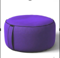 ottoman bean bag in different colors. 