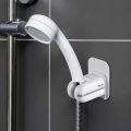 Plastic Adjustable Handheld Shower Head Holder Bracket Adapter,Waterproof,Wall Mounted,Universal Showering Components. 