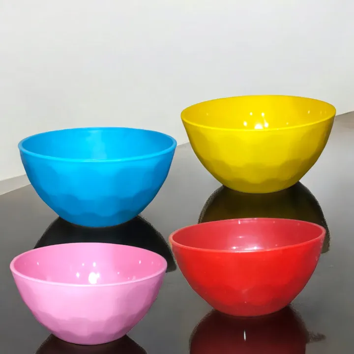 4pcs%20(Random%20Color)%20Plastic%20Bowl%20Random%20Color%20Microwavable%20Unbreakable%20Anti%20Slip%20Design%20Child%20Food%20Soup%20Noodle%20Bowl%20Tableware%20-%20Image%205
