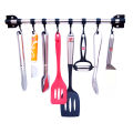 8 Hooks Kitchen Accessories Organizer Rack & Cloth Hanging Stand. 