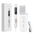 PIXIE Face Mole Removal Pen Spots Tattoo Freckle Removal Pen LED Lighting Sweep Spot Mole Removing Dark Spot Remover Skin Care 9 Adjustable Modes Laser Mole Pen. 