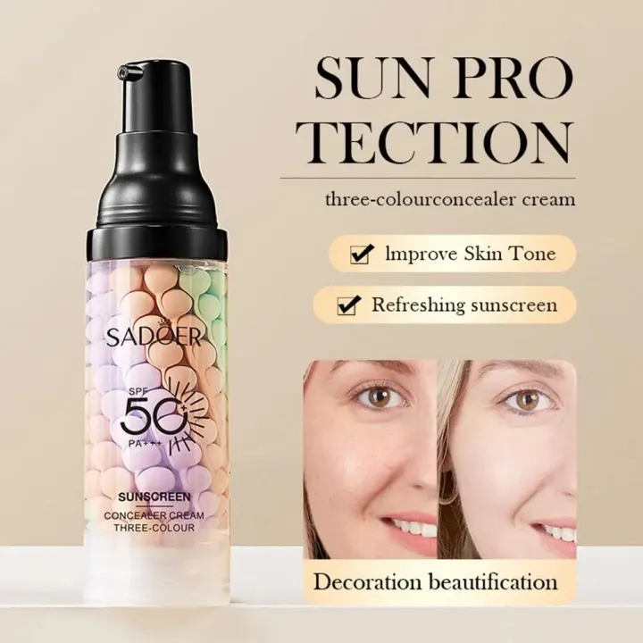 One%20Step%20SPF%2050%20+%20PA%20+++%20Three%20Color%20Concealer%20Cream%20Primer%20Concealer%20%20before%20Makeup.%20Sunscreen%20&%20Color%20Corrector,%20,Oil%20Control%20&%20Moisturizing%20Skin%20Tone%20Correcting%20and%20Brightening%20Primer%20.%20%C2%A0%20-%20Image%206