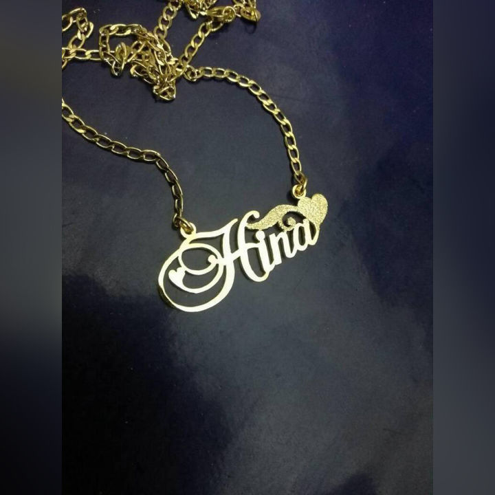 The Jewel Lodge Customize Name Necklace, Name Necklace for girls, Name locket, Name necklace, Customized necklace, name lockets