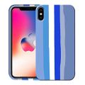 Rainbow Case For Apple iPhone X/XS Soft Silicon Back Cover (Rainbow). 