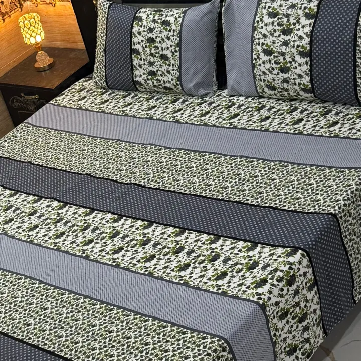 New%20Desion%20Pure%20Cotton%20Crysal%20King%20Size%20100%25%20%20-90/97%20Bed%20Sheet%20Set%20-%20Image%202