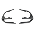 3PCS For Toyota Corolla 2019-2020 Spare Parts Accessories Carbon Fiber Style Hatchback Steering Wheel Switch Button Cover Trim. 