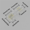 8mm Connector 16Pc L-Shaped/Corner Connector,4Pc Gapless Connectors for COB LED Strip Lights,NOT for 10mm Tape Lights. 