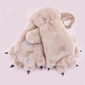 Warm Winter Gloves Cartoon Bear Paw Gloves Comfortable And Cozy Gloves Soft Plush Gloves Cartoon Gloves Plush Bear Claws. 