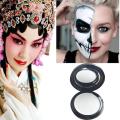 Goth White Makeup Foundation Cream Concealer Cosplay White Clown White Face Body Paint Zombie Make-Up Face Cream Halloween Face BruberryBe. 