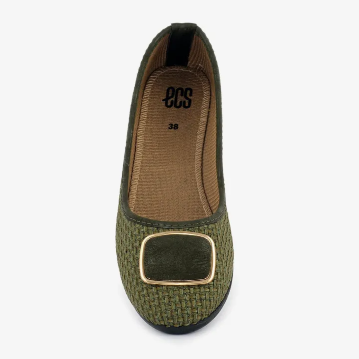 ECS%20Buckle%20Pumps%20Flat%20Pumps%20For%20Women%20-%20Image%204