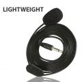 3.5mm Mini Microphone Mic Hands Free Clip For PC Laptop Loudspeaker High Sensitivty Anti-Interference. 