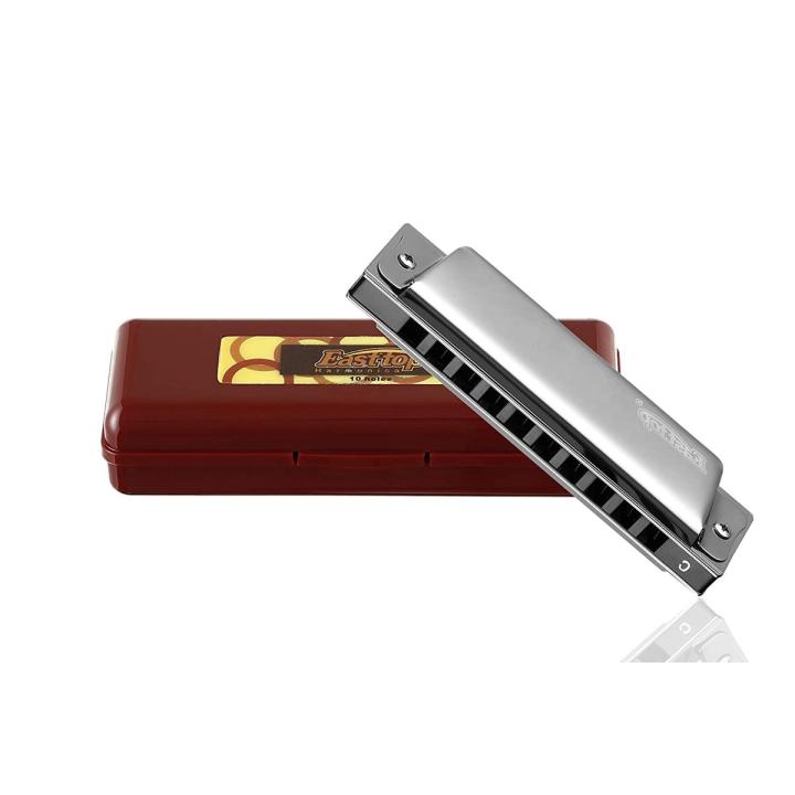 Easttop 10 Holes C Tune Blues Harmonica Mouth Organ T10