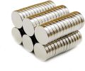 15pcs 12X2mm Circular Super Strong NdFeB Magnet for Education. 
