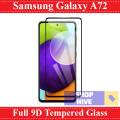 Samsung A72 Glass Protector 9D Tempered Glass. 