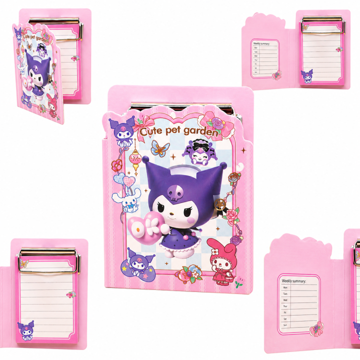 Kuromi%20Mini%20Notepad%20Clipboard%20Cute%20Cartoon%20Memo%20Pad%20with%20Clip%20Small%20Pocket%20Notebook%20Lined%20Pages%20Kawaii%20Stationery%20Weekly%20Planner%20for%20Kids%20Girls%20School%20Office%20To%20Do%20List%20Portable%20Writing%20Pad%20Cute%20Pet%20Garden%20Design%20Gift%20-%20Image%203