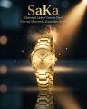 Luxurious Ladies Golden Fashion Watch 100% Imported Quality Classical Collection Fashion Watch for Girl's. 
