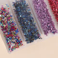 1Set Broken Glass Stones Diy Epoxy Filler Nail Art Jewelry Making Mold Fillings. 