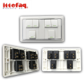 Ittefaq 6 Button switch plate Electric China Fitting Sheet China Switch Board. 