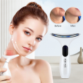Microcurrent Face Neck Beauty Device Anti Wrinkle Thin Double Chin Skin Care Facial Massager. 