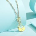 CHENGXUN Volumatric Flask Chemistry Pendant Necklace for Women Girls Stainless Steel Charm Neck Chain Jewelry Scientist Gift. 