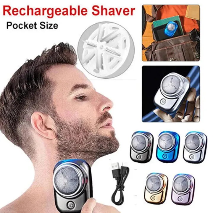 Mini Shaver Portable Electric Shaver, Electric Razor Blade New