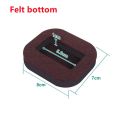 5 Pcs/Lot Felt Pads Bottom Furniture Caster Cups Floor Protectors Bed Wheels Stopper Anti Noisy Anti Slip Mat Home Decor. 