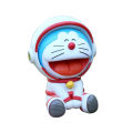 Anime Space Dingdang Handmade Model Creative Football Painter Robot Cat Doll Desktop Cake Decoration Ornament. 
