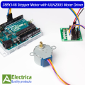 28BYJ-48 Stepper Motor With ULN2003 Motor Driver module for Arduino by Electrica. 