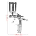 Paint Spray Gun, Air Paint Spray G un, F-2 Mini Gravity Type Aluminum Alloy Portable Pneumatic Tool Home Furniture Toys for Automotive Paint Repair. 