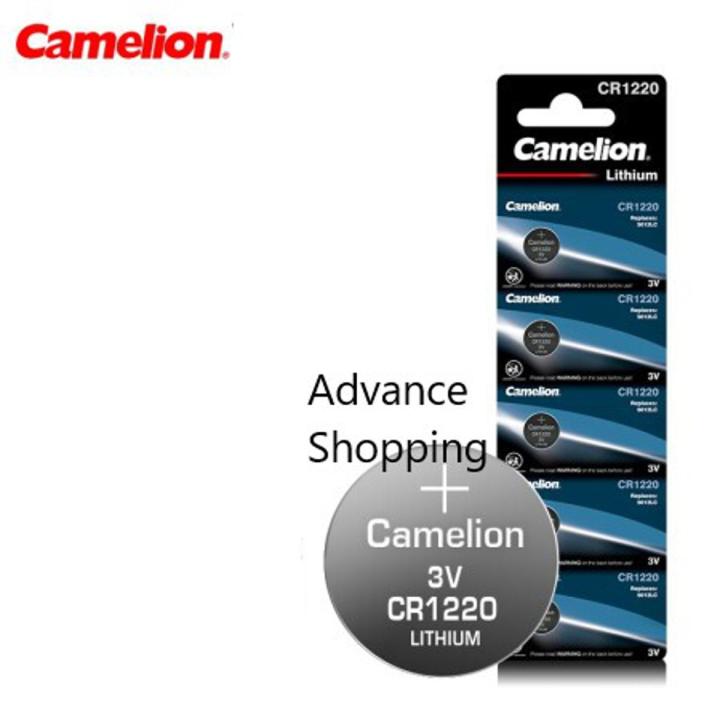 Camelion CR1220 3 V Lithium-Ion Button Cell Battery CR 1220 CR 1220 ECR1220 GPCR1220 BR1220 LM1220 DL1220 3V Lithium Battery For Watch Remote Button Cell Batteries