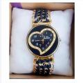 Heart Shape Bracelet Watch For Girls | New Arrival Heart Shape Dial Watch For Girls Black, Red, Brown, Blue, Purple, Pink. 