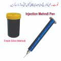 Injection Mehndi Pen with 50ml Mehndi. Henna Applicator Pen with Mehndi. 