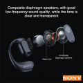 【COD+Ready Stock + FREE Shipping 】Sony Bone-conduction Wireless Earphone Wireless Bone-conduction Earphones Intelligent Noise Reduction Hands-free Headset for Android. 