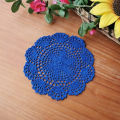 Table Mats Washable Round Beautiful Floral Placemats Coasters. 