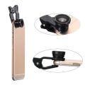 Fish Eye Lens 3in1 Mobile Phone Wide Angle Macro Fisheye Lens Zoom For iPhone 7 Huawei P20lite Camara Lens Kamera Objetivo Movil-Red. 