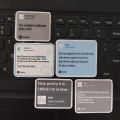 20 pcs WAVE TO EARTH SPOTIFY LYRICS sticker pack based on popular songs sunny days bad light ride seasons ideal for  dairies, notebooks, journaling, phone cases, guitars, gifting and perfect for music lovers. 