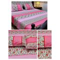 Bedsheet king Size 3PCS Cotton Satton. 
