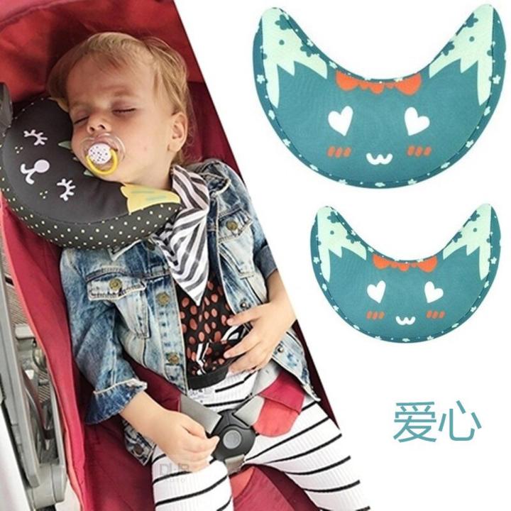 【VisioN Shop】Pillow Car Safety Seat Sleep Positioner Protect Shoulder Pad Adjust Sleep Positioner for Baby